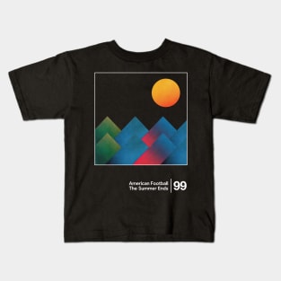 American Football / Minimal Style Graphic Artwork Kids T-Shirt